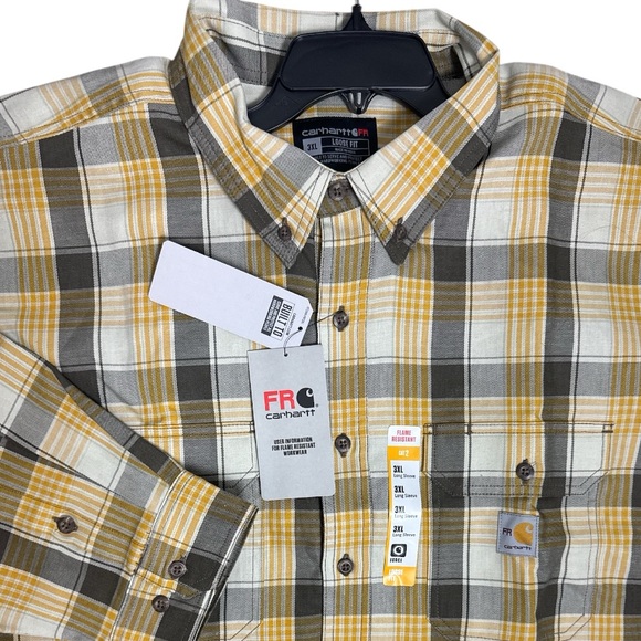 Carhartt Other - NWT Carhartt FR Flame Resistant 3XL Cat 2 Force Rugged Flex Loose Fit Twill